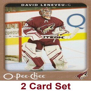David Leneveu Hockey Card Collection